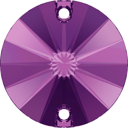 (image for) 3200 12mm* Amethyst Rivoli Sew on Pack Qty 8