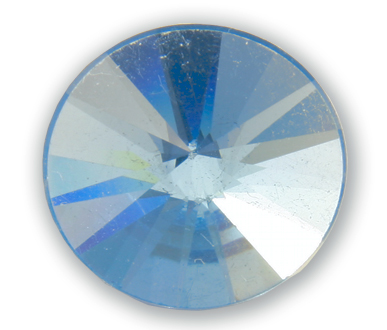 (image for) 2006 10MM AQUAMARINE Glue on Stone Pack Qty 12 pcs