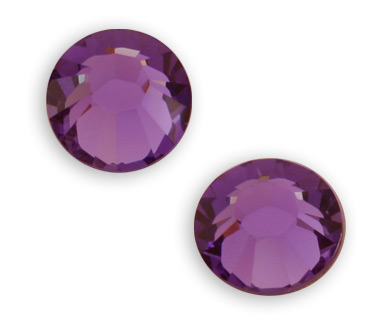 (image for) 2028 SS34 Amethyst Glue on Stone Pack Qty 24pcs