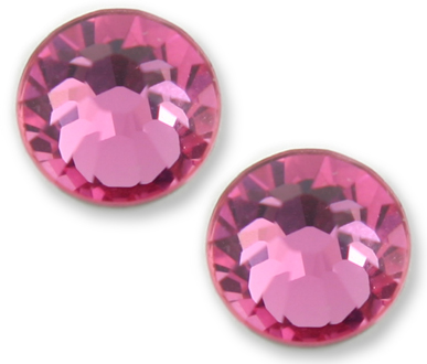 (image for) 2058 SS40*. Rose Glue on Stone Pack Qty 24pcs