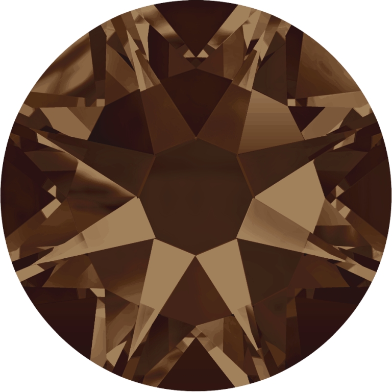 (image for) 2088 SS30*. Smoked Topaz Glue on Stone Pack Qty 288pcs