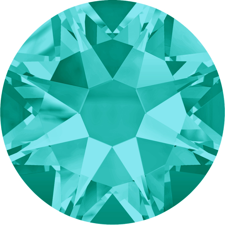 (image for) 2088 SS30*. Blue Zircon Glue on Stone Pack Qty 36pcs