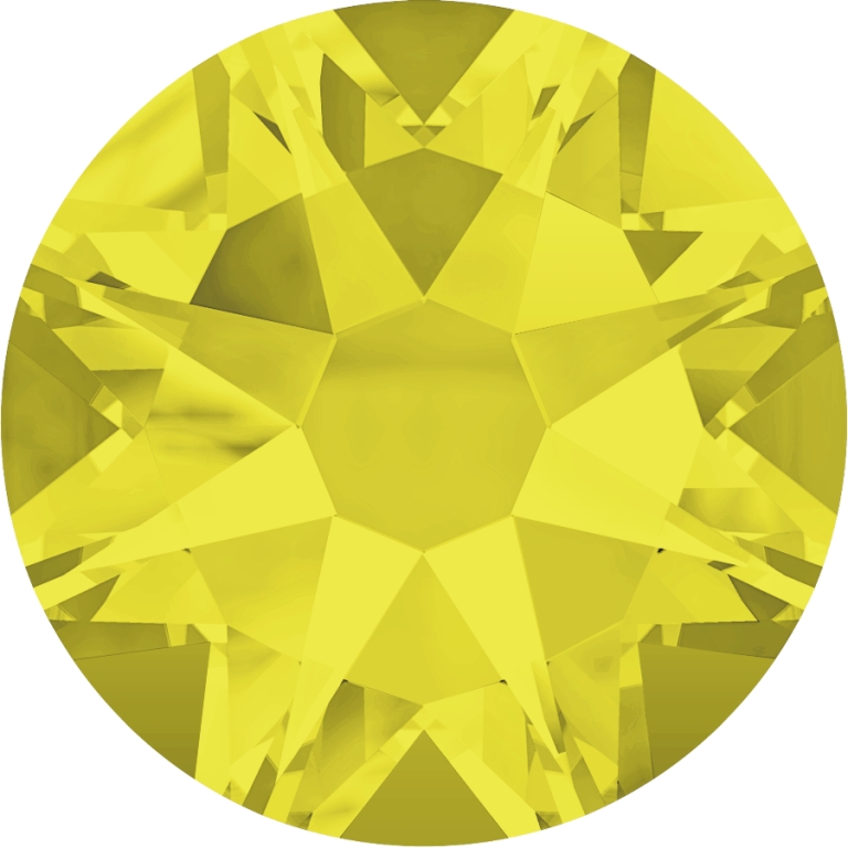 (image for) 2088 SS34*. Citrine Glue on Stone Factory Pack 144 pcs