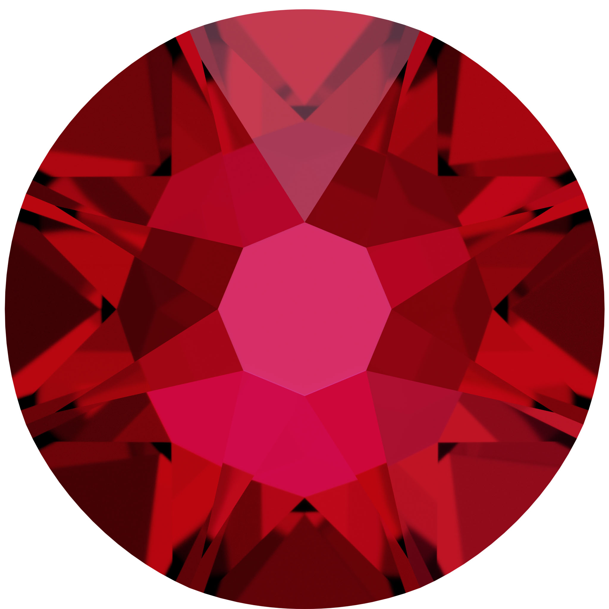 (image for) 2088 SS34*. Scarlett Glue on Stone Pack Qty 24 pcs