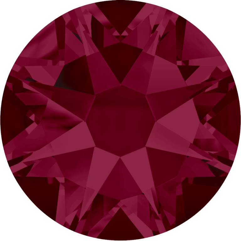 (image for) 2088 SS20*. Ruby Glue on Stone Pack Qty 144pcs