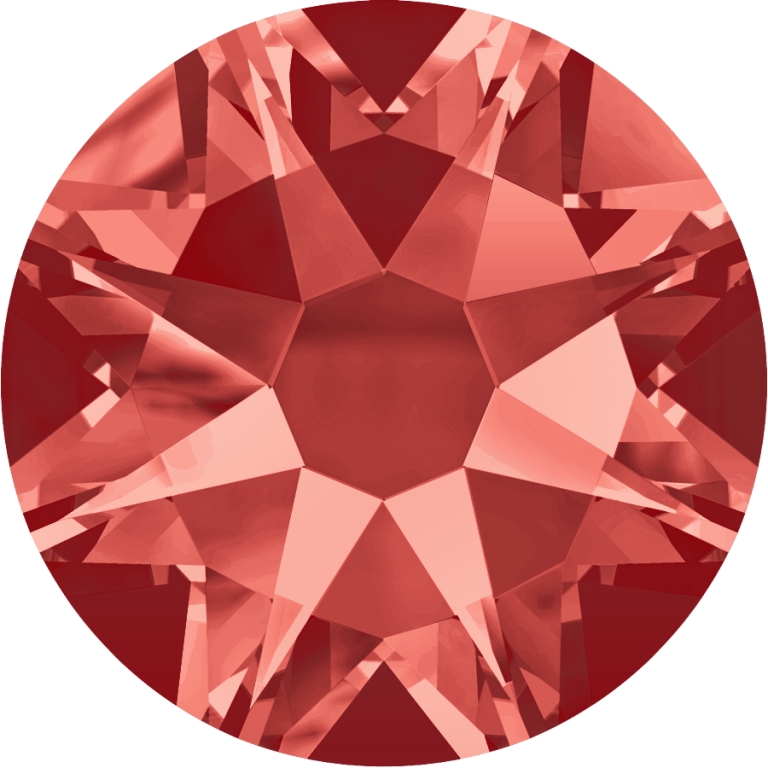 (image for) 2088 SS20*. Padparadscha Glue on Stone Pack Qty 144pcs