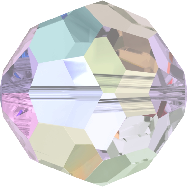 (image for) 5000 6mm*. Crystal AB Round Bead PQ 24