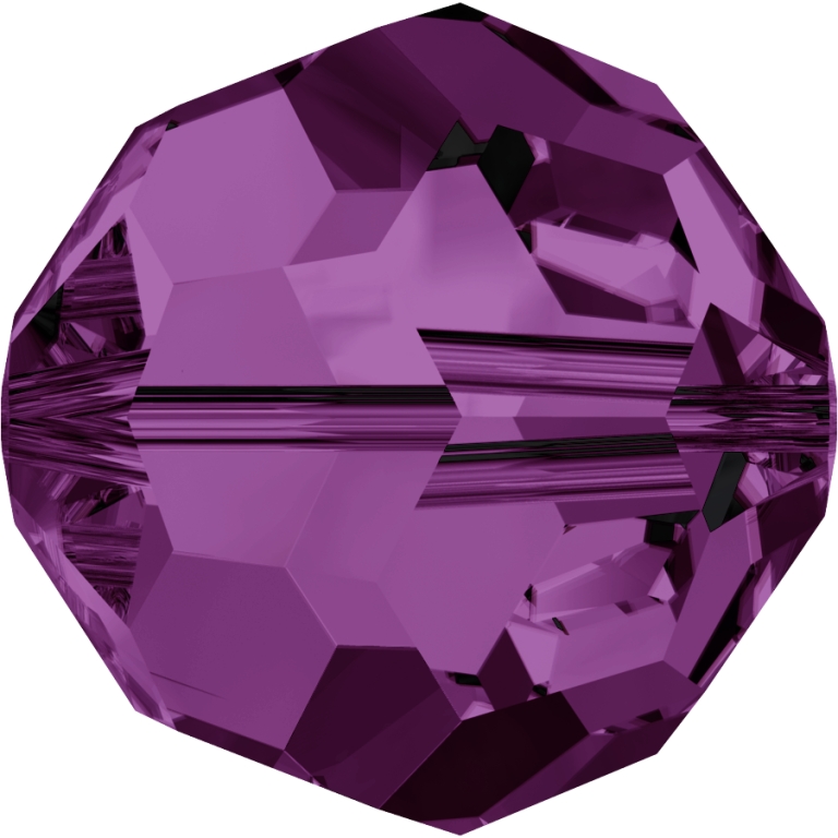 (image for) 5000 6mm*. Amethyst Round Bead PQ 24