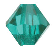 (image for) SL5301 4mm*. Blue Zircon Bicone PQ 144