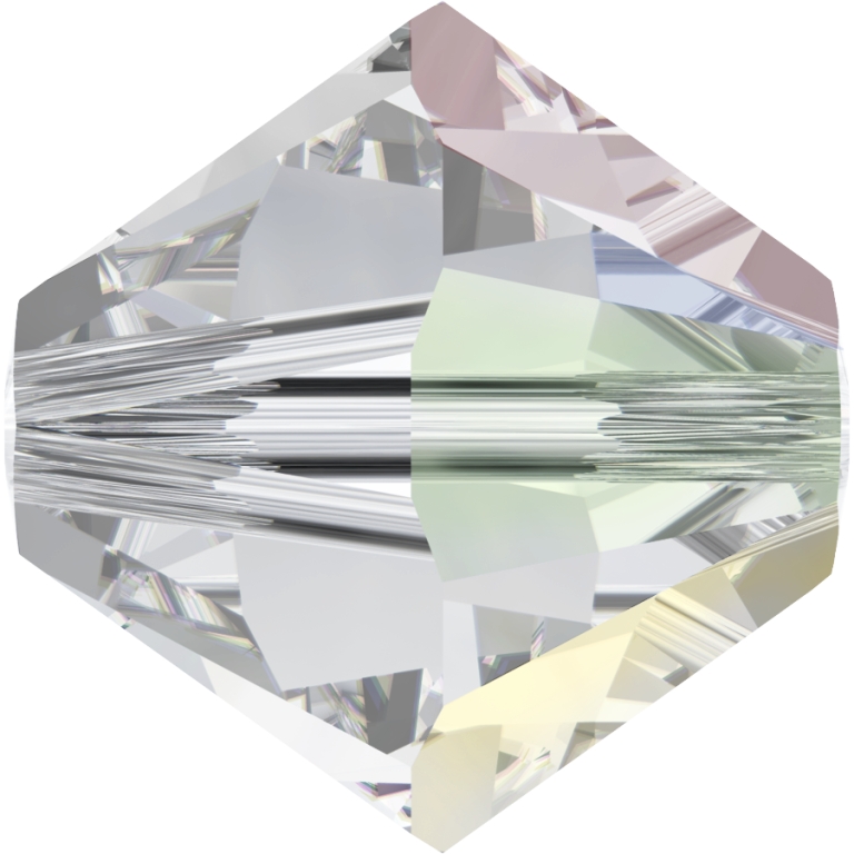 (image for) 5328 6mm* Crystal AB Bicone PQ 36