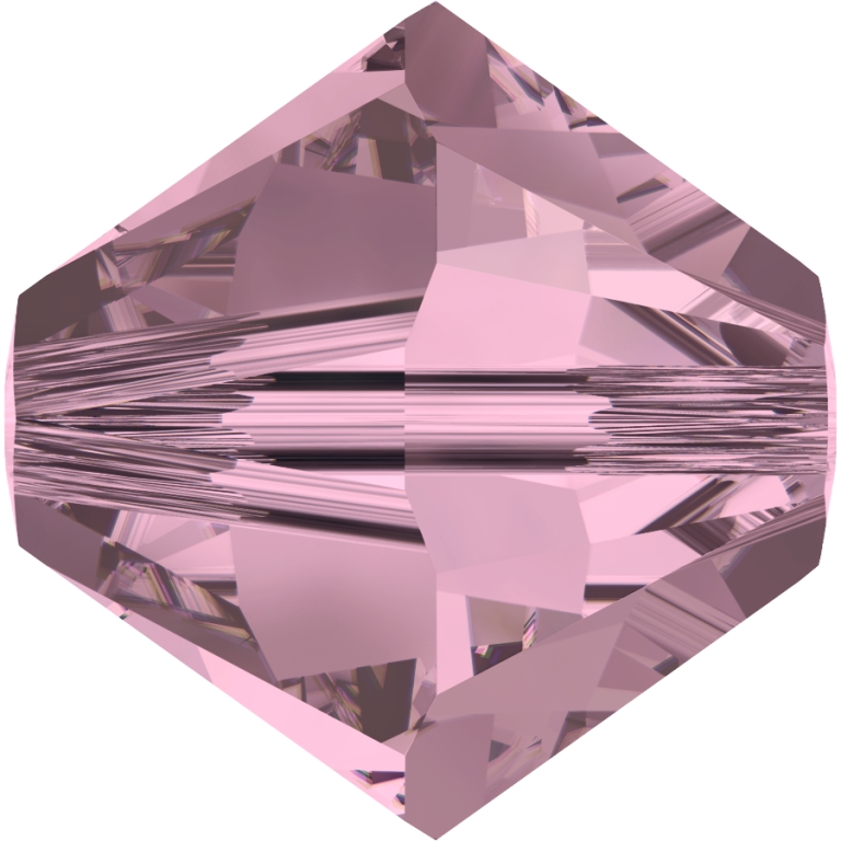 (image for) 5328 6mm* Antique Pink Bicone PQ 36