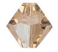 (image for) SL5301 4mm*. Golden Shadow Bicone PQ 144