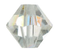 (image for) SL5301 8mm Crystal AB Bicone PQ 20