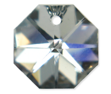 (image for) P2571 14mm Labradorite 1 Hole Octagon Pack of 20