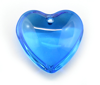 (image for) SLHEART35 35mm Light blue HEART Pack of 6