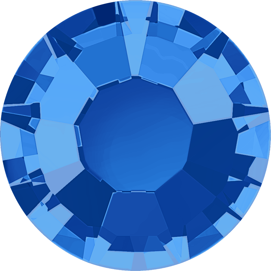 (image for) A293 SS30*Sapphire Glue on Stone Factory Pack 288pcs