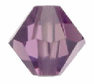 (image for) SL5301 4mm*. Medium Amethyst Bicone PQ 144