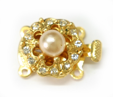 (image for) CLA/23R 2 Row Gold Plated 15mm Diameter Pack Qty 3