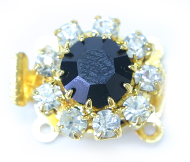 (image for) CLA/25G 2 Row Gold Plated 15mm Diameter Pack Qty 3