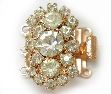 (image for) CLA/29G 3 Row Rose Gold Plated 20mm Diameter Pack Qty 3