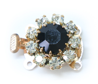 (image for) CLA/40G 2 Row Rose Gold Plated 15mm Diameter Pack Qty 3