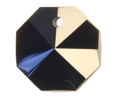 (image for) EU8001 14mm Jet 1 Hole Octagon Pack of 20
