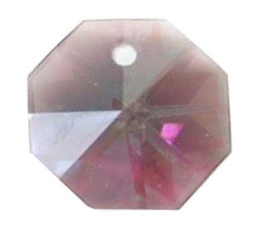 (image for) EU8001 14mm Medium Amethyst 1 Hole Octagon Pack of 20