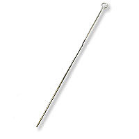 (image for) JFEP 25mm Imt/Rhodium Plated Eye Pins PQ 100