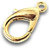 (image for) JFPC 13mm Gold Plated Parrot Clasp Pack Qty 20